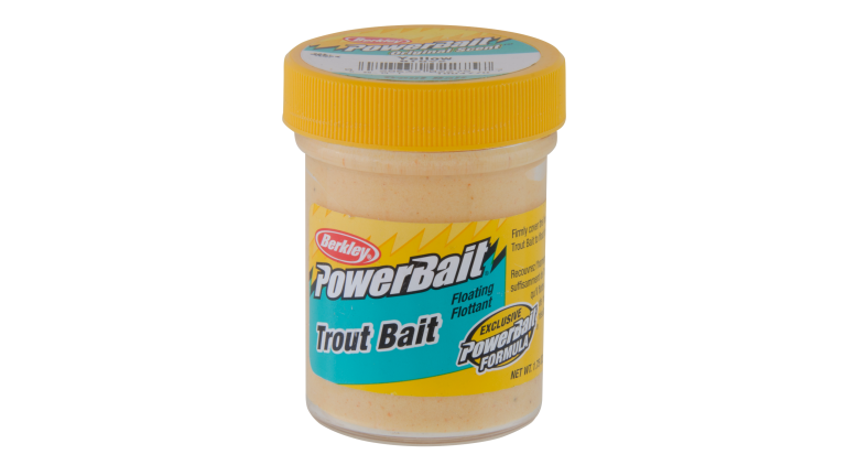 BERKLEY POWERBAIT  TROUT BAIT YELLOW