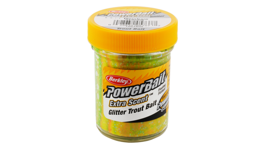 BERKLEY POWERBAIT GLITTER TROUT BAIT RAINBOW