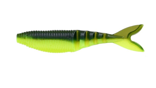 YAMAMOTO ZAKO SWIMBAIT 4" QTY 6  WATERMELON / LEMON LAM 134-06-906