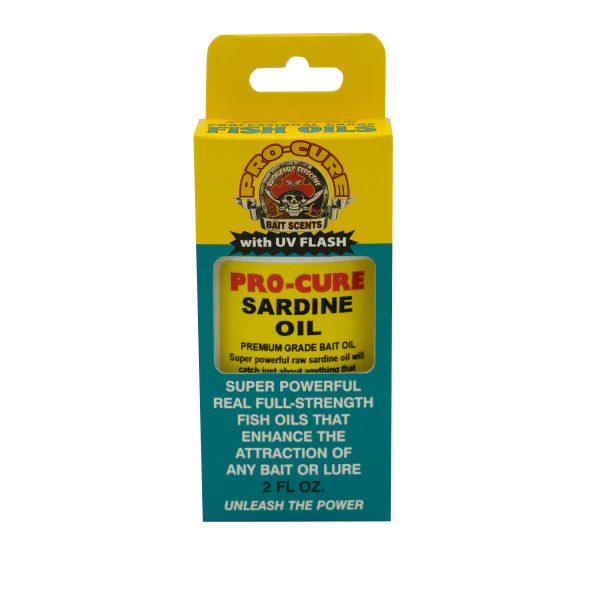 PRO-CURE BAIT OIL 2O. SARDINE SCENT