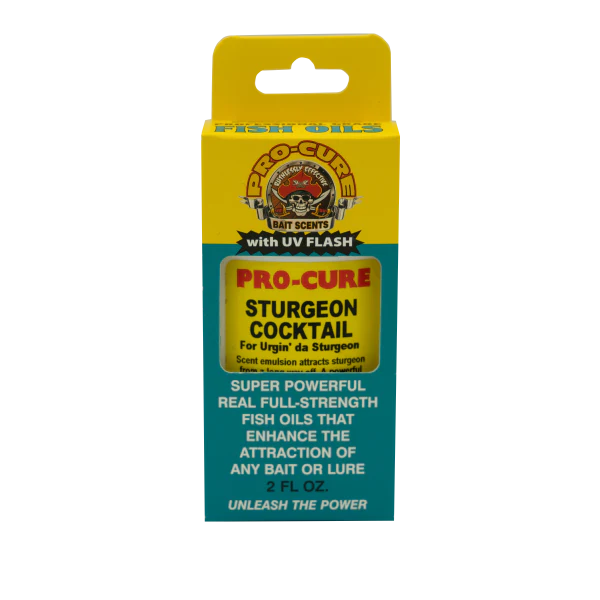 PRO-CURE BAIT OIL 2OZ STURGEON COCKTAIL