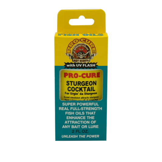 PRO-CURE BAIT OIL 2OZ STURGEON COCKTAIL