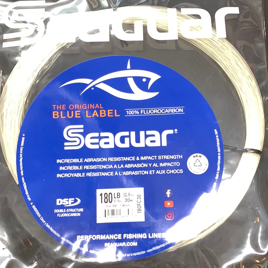 Seaguar original blue label line 30m 180lb 180FC30