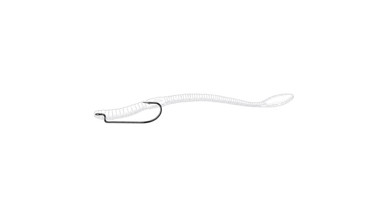 OWNER WORM OFFSET WORM HOOK 3/0 5101-131  QTY 5