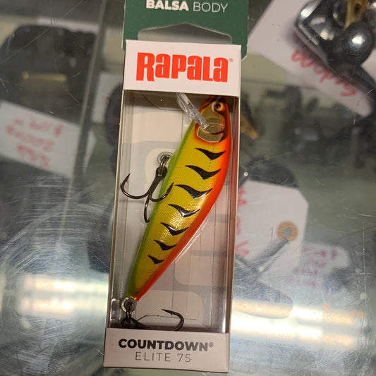 Rapala elite 75, hot tiger