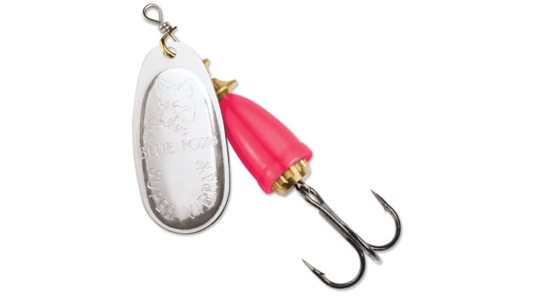 BLUE FOX CLASSIC VIBRAX SPINNER Size 6 SILVER HOT PINK