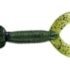 YAMAMOTO DOUBLE TAIL HULA GRUB 5" 97-10-194. watermelon large blk flake