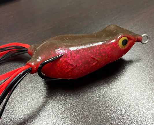 RIPPLE FROG 2" 1/4 OZ POND FROG  Magma