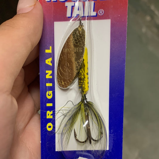 Rooster tail 1/4 oz, bumblebee