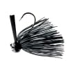 BASS PATROL ROUND RUBBER FOOTBALL JIGS BLACK 3/4oz