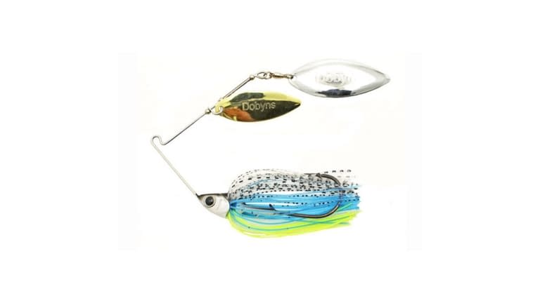 DOBYNS D-BLADE BEAST SPINNERBAITS 1/2 OZ Shad Lt. Blue WILLOW/COLORADO