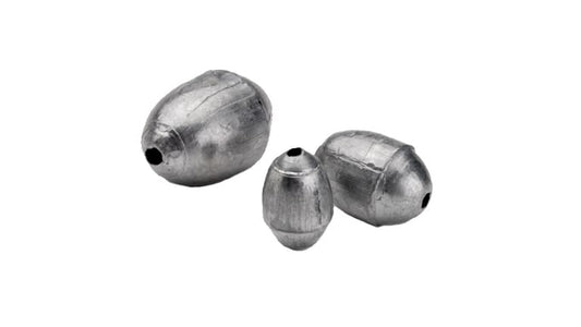 BULLET WEIGHTS EGG SINKERS 3 oz QTY3