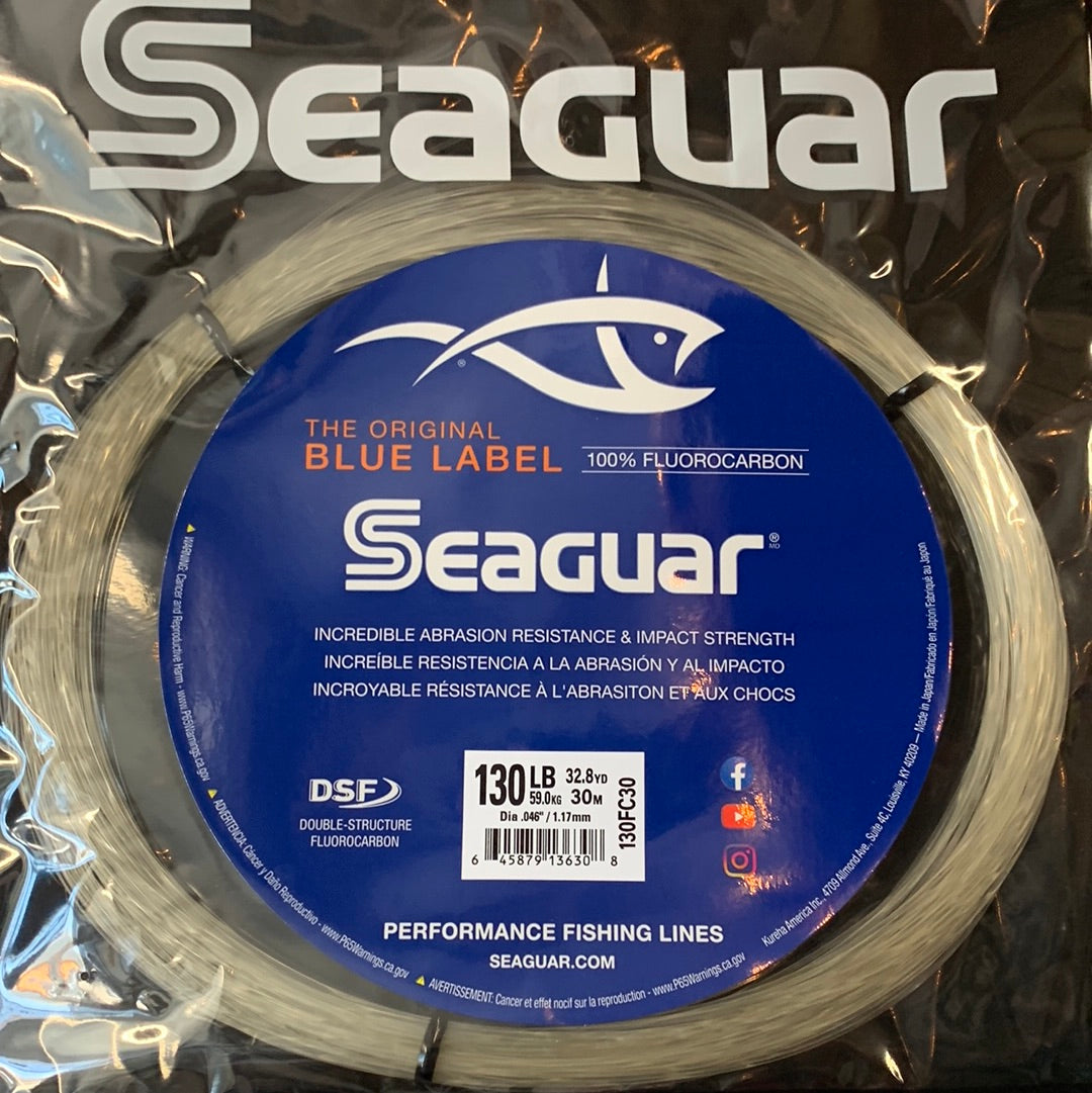 Seaguar Blue Label Fluorocarbon 30M 130lb 130FC30