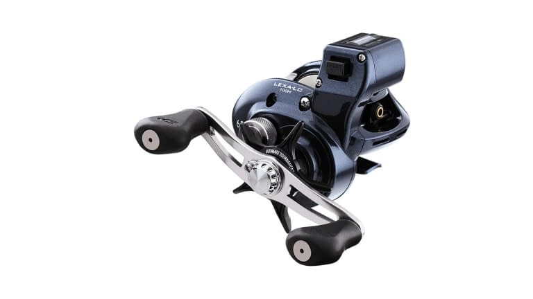 DAIWA LEXA 100 LINE COUNTER LOW PROFILE REEL LEXA-LC100HL