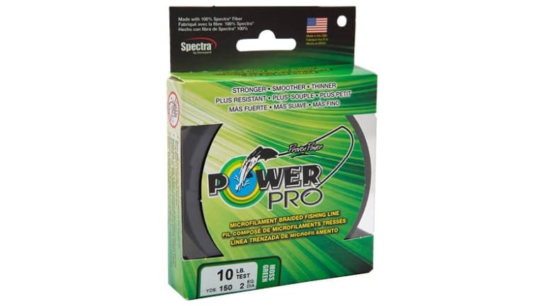 Power Pro Original 150  yards Moss Green 65lb