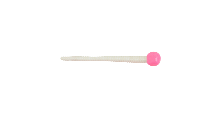 Powerbait mice tails, bubblegum/white 13ct