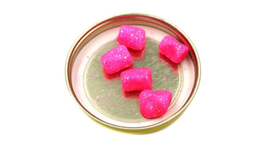 ATLAS GLITTER MALLOWS Pink Shrimp