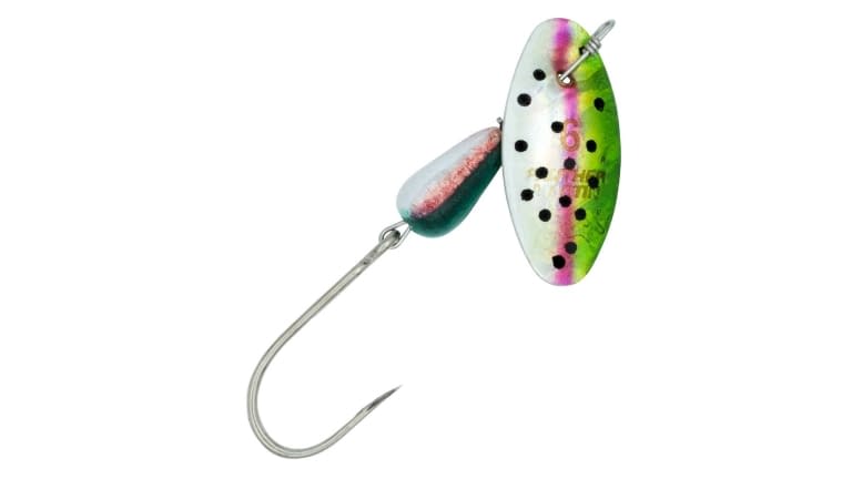 PANTHER MARTIN BARBLESS SINGLE HOOK SPINNER Rainbow Trout Holographic	4 PMHBLRTH