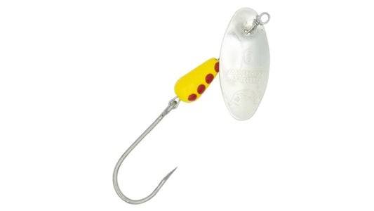 PANTHER MARTIN BARBLESS SINGLE HOOK SPINNER SILVER Holograph 4 PMRBL S