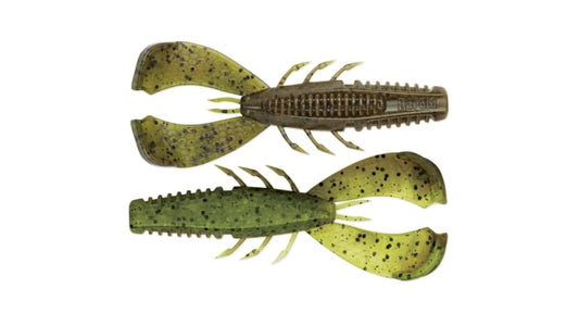 RAPALA CRUSH CITY CLEANUP CRAW 3.5" GREEN PUMPKIN WATERMELON  7PCS