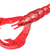 STRIKE KING RAGE CRAW 4" DELTA RED   7PK RGCRW-261