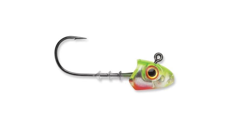 STORM SEARCHBAIT JIG HEAD Chartreuse Ice 2PK 1/4 OZ SJG45CI-14J