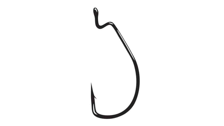 GAMAKATSU SUPERLINE OFFSET SHANK EWG WORM HOOK 5/0