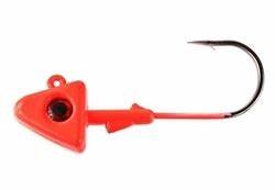 Pitbull Tackle UV Shad Jig Head ORANGE 2oz qty 1