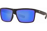 COSTA SUNGLASSES RINCONCITO 11  MATTE BLACK W/BLUE MIRROR 580G