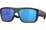 COSTA SUNGLASSES TAXMAN MATTE BLACK W/BLUE MIRROR 580G