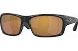 COSTA SUNGLASSES JOSE PRO MATTE BLACK W/GOLD MIRROR 580G