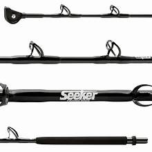 SeekerHST 80-130 Hi Speed Troll rod, long straight UB