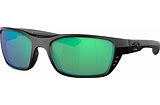 COSTA SUNGLASSES WHITETIP PRO MATTE BLACK W/GREEN MIRROR 580G