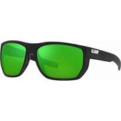 COSTA SUNGLASSES SANTIAGO 04G NET BLACK W/GREEN MIRROR  580 G POLARIZED