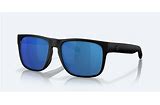 COSTA SUNGLASSES SPEAR0 XL 11  MATTE BLACK W/BLUE MIRROR 580G