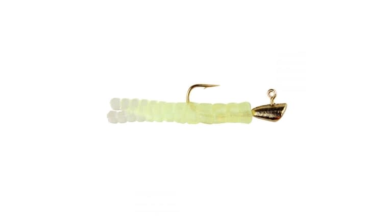 LELAND'S TROUT MAGNET PACK GLOW IN THE DARK  7 TAILS, TWO JIG HEADS