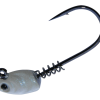 GAMAKATSU SWIMBAIT JIGHEAD 4/0 hook  1/4oz PEARL WHITE QTY 3