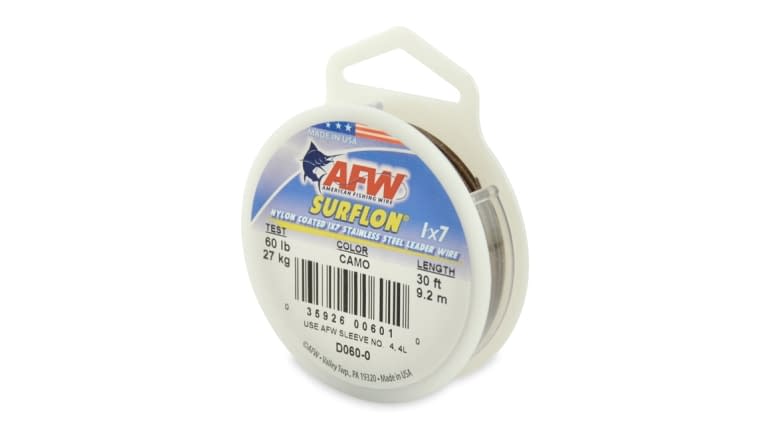 AMERICAN WIRE SURFLON 90lb 41kg 30feet