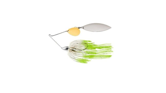 WAR EAGLE NICKEL COLORADO WILLOW SPINNERBAIT HOT WHITE  SHAD