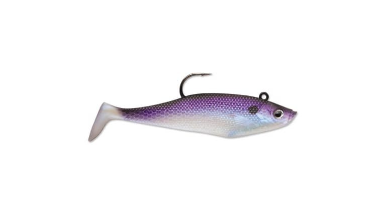 STORM WILDEYE SWIM SHAD PURPLE SHAD 2" swim bait