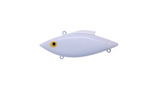 BILL LEWIS RAT-L-TRAP WHITE/YELLOW EYE  3/4 oz