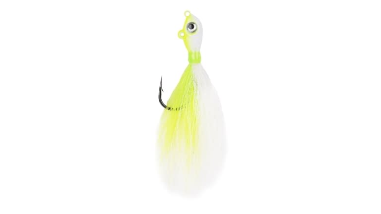 MUSTAD BIG EYE BUCKTAIL JIG White Chartreuse	1/20z