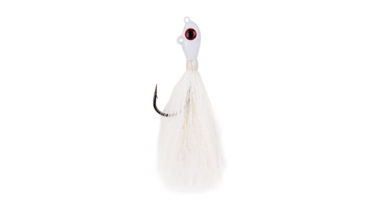 MUSTAD BIG EYE BUCKTAIL JIG White 3/40z