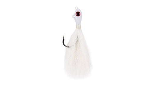 MUSTAD BIG EYE BUCKTAIL JIG White 3/40z