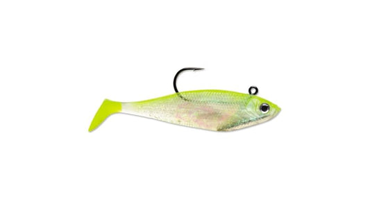 STORM WILDEYE SWIM SHAD CHARTREUSE 2" swim bait